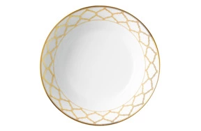 Салатник Noritake Царский дворец, золотой кант 22 см, фарфор