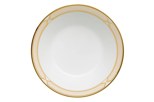 Салатник порционный Noritake Царский дворец, золотой кант 13 см, фарфор