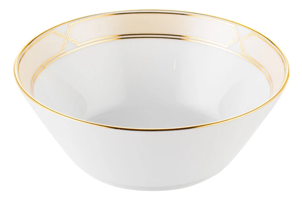 Салатник порционный Noritake Царский дворец, золотой кант 13 см, фарфор