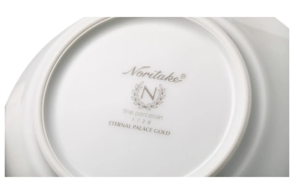 Салатник порционный Noritake Царский дворец, золотой кант 13 см, фарфор