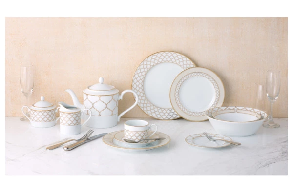 Салатник порционный Noritake Царский дворец, золотой кант 13 см, фарфор