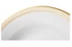 Тарелка суповая Noritake Царский дворец, золотой кант 23 см, фарфор