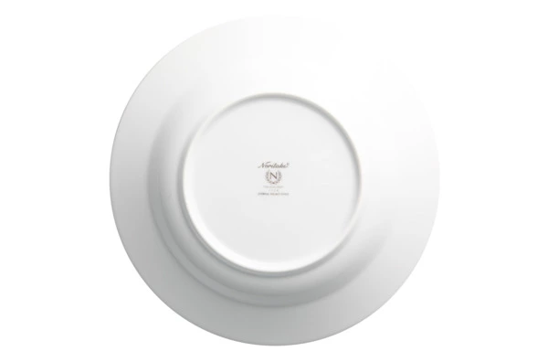Тарелка суповая Noritake Царский дворец, золотой кант 23 см, фарфор