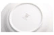 Тарелка суповая Noritake Царский дворец, золотой кант 23 см, фарфор