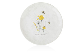 Тарелка закусочная Certified Int. Пчелки. Bee sweet 21 см, керамика