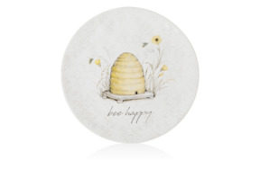 Тарелка закусочная Certified Int. Пчелки. Bee happy 21 см, керамика