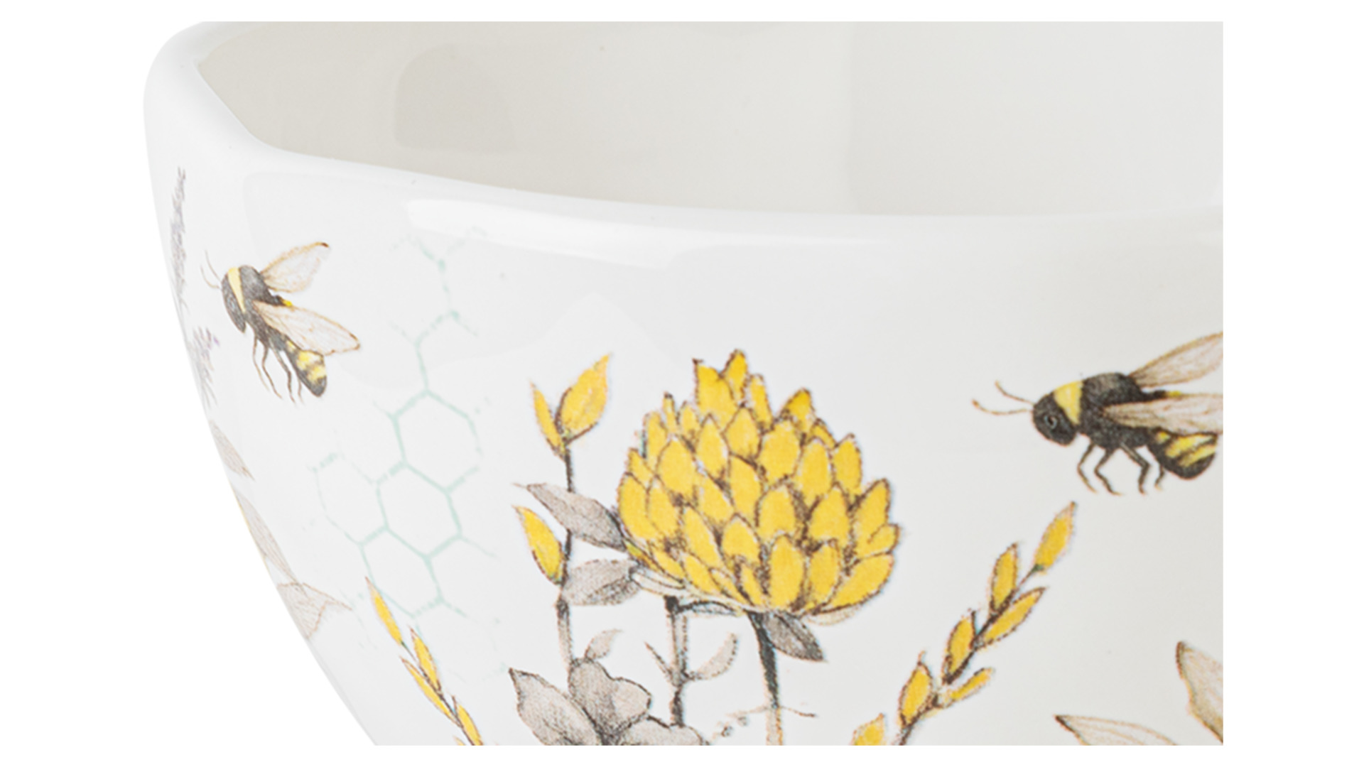Салатник порционный Certified Int. Пчелки. Bee sweet 15 см, керамика
