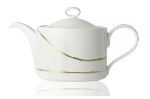 Сервиз чайный Royal Crown Derby Эскиз. Белый на 6 персон 14 предметов, фарфор