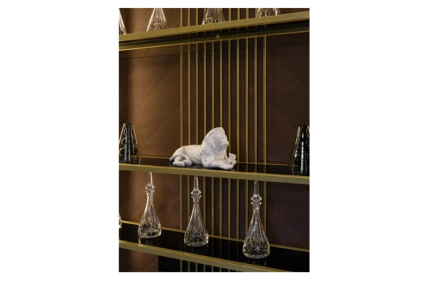 Фигурка Lladro Лев с львенком 44x21 см, фарфор
