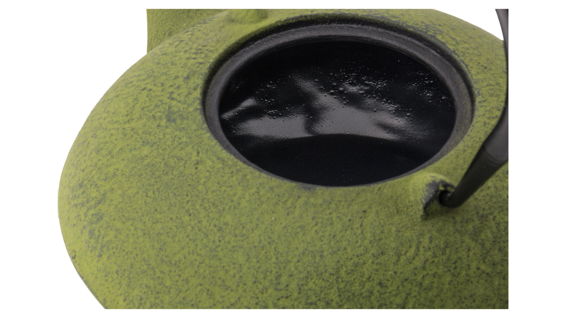 Чайник заварочный Bredemeijer Yantai 1,2 л, с фильтром, чугун, с фарфоровой крышкой, зеленый