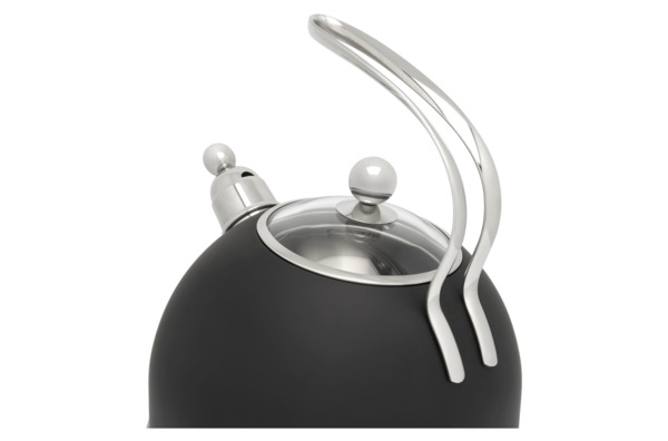 Чайник наплитный со свистком Bredemeijer 2,5 л, для всех видов плит, включая индукцию, сталь, черный