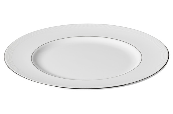 Набор тарелок обеденных Wedgwood Вера Ванг Белая Коллекция 27 см, 6 шт, фарфор