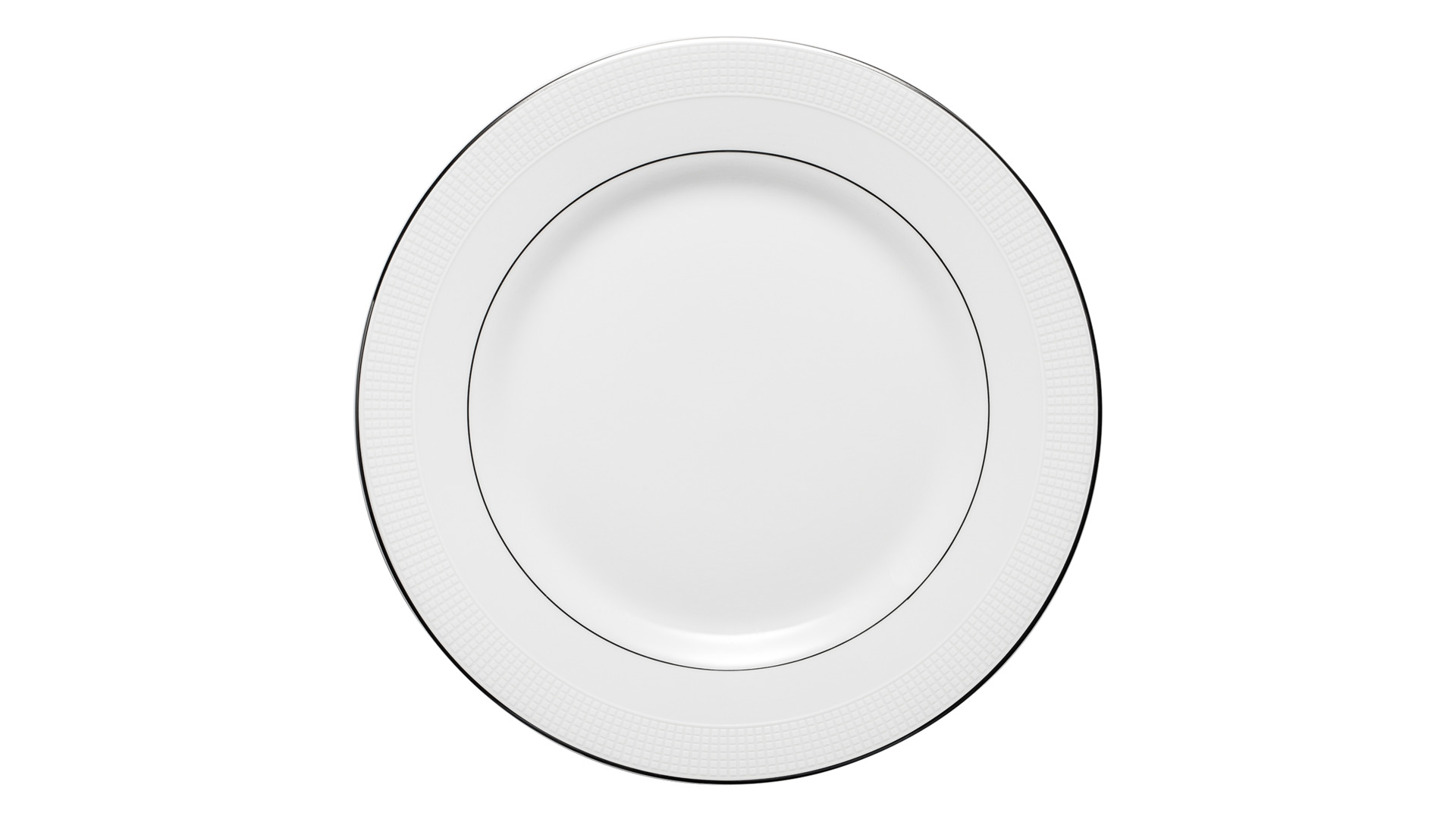 Набор тарелок закусочных Wedgwood Вера Ванг Белая Коллекция 20 см, 6 шт, фарфор
