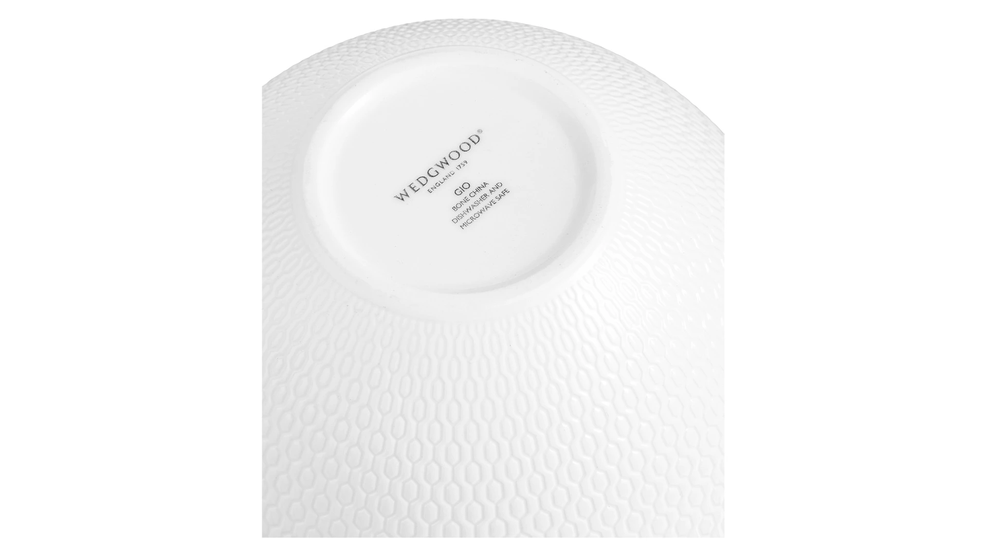 Набор из молочника и сахарницы Wedgwood Джио, фарфор костяной