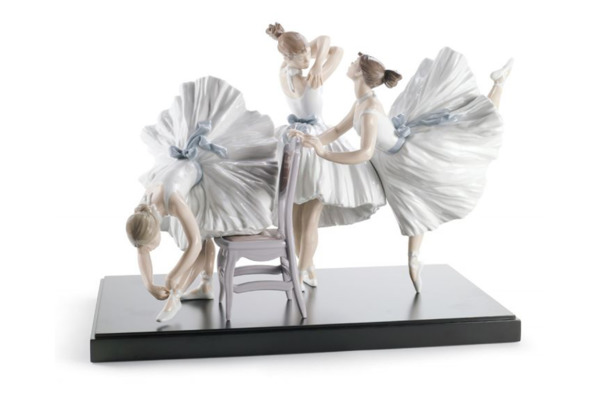 Фигурка Lladro Урок балета 49x36 см, фарфор