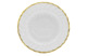 Тарелка закусочная Meissen 22 см Лебединый сервиз, золотой кант