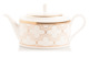 Сервиз чайный Noritake Трефолио,золотой кант на 6 персон 21 предмет, фарфор