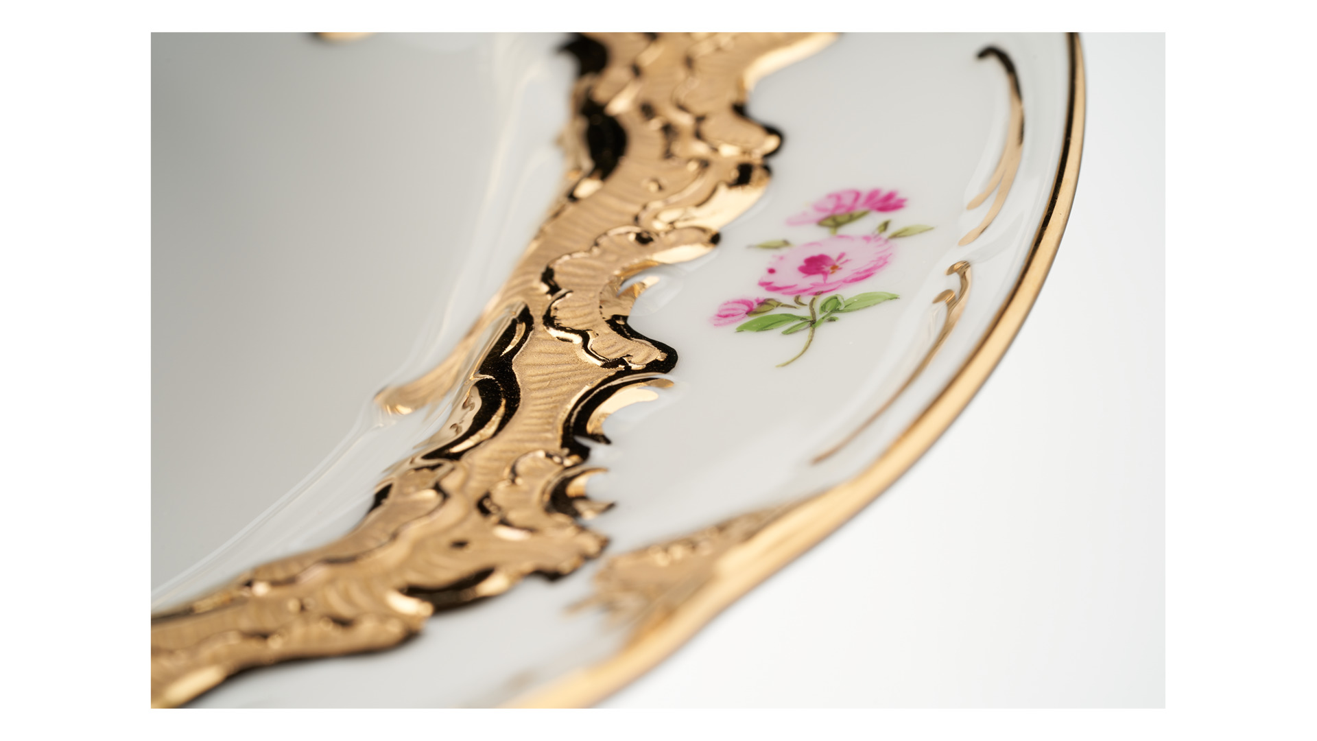 Сервиз столовый Meissen Форма - Б, россыпь цветов на 6 персон 20 предметов, фарфор