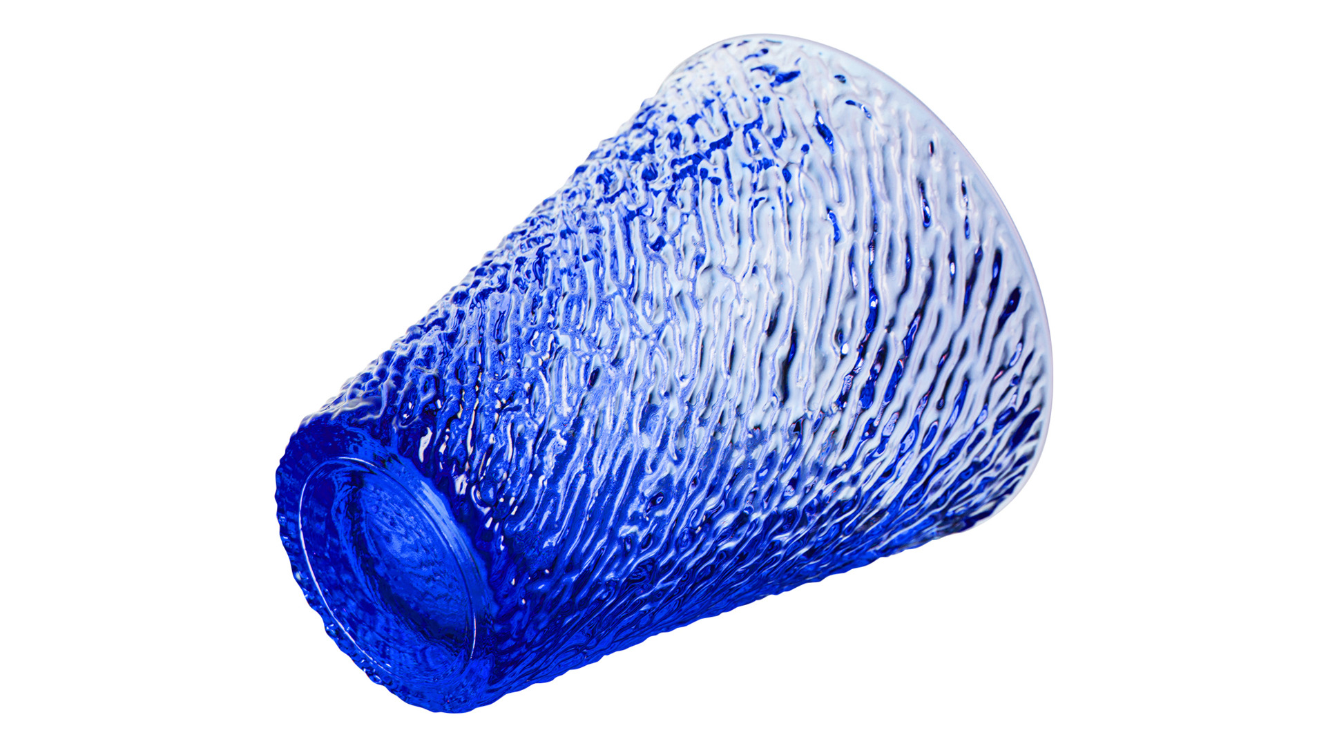 Набор стаканов для воды IVV Iroko 300 мл, 6 шт, стекло, синий