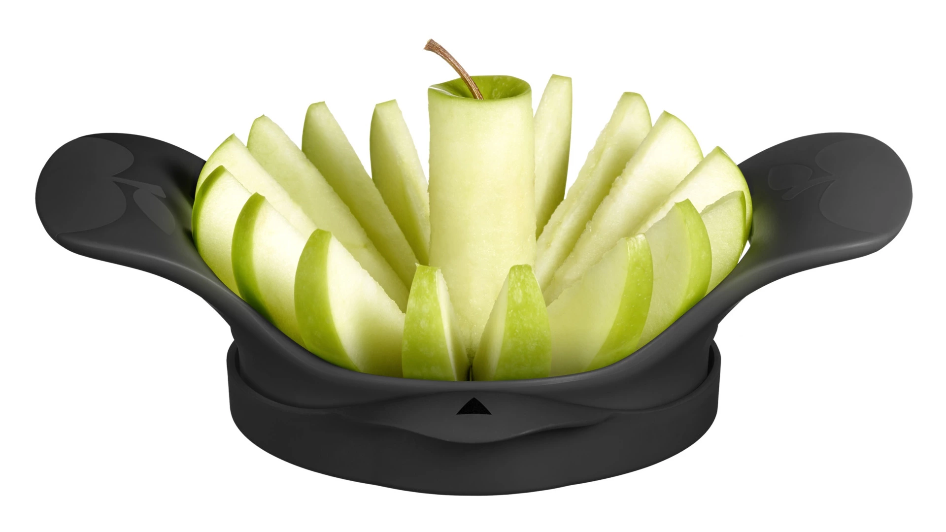 Яблокорезка на 16 долек MoHa APPLE TIME, сталь нержавеющая, черная