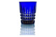 Стакан для воды ГХЗ Подарочный 190 мл, хрусталь, янтарно-синий