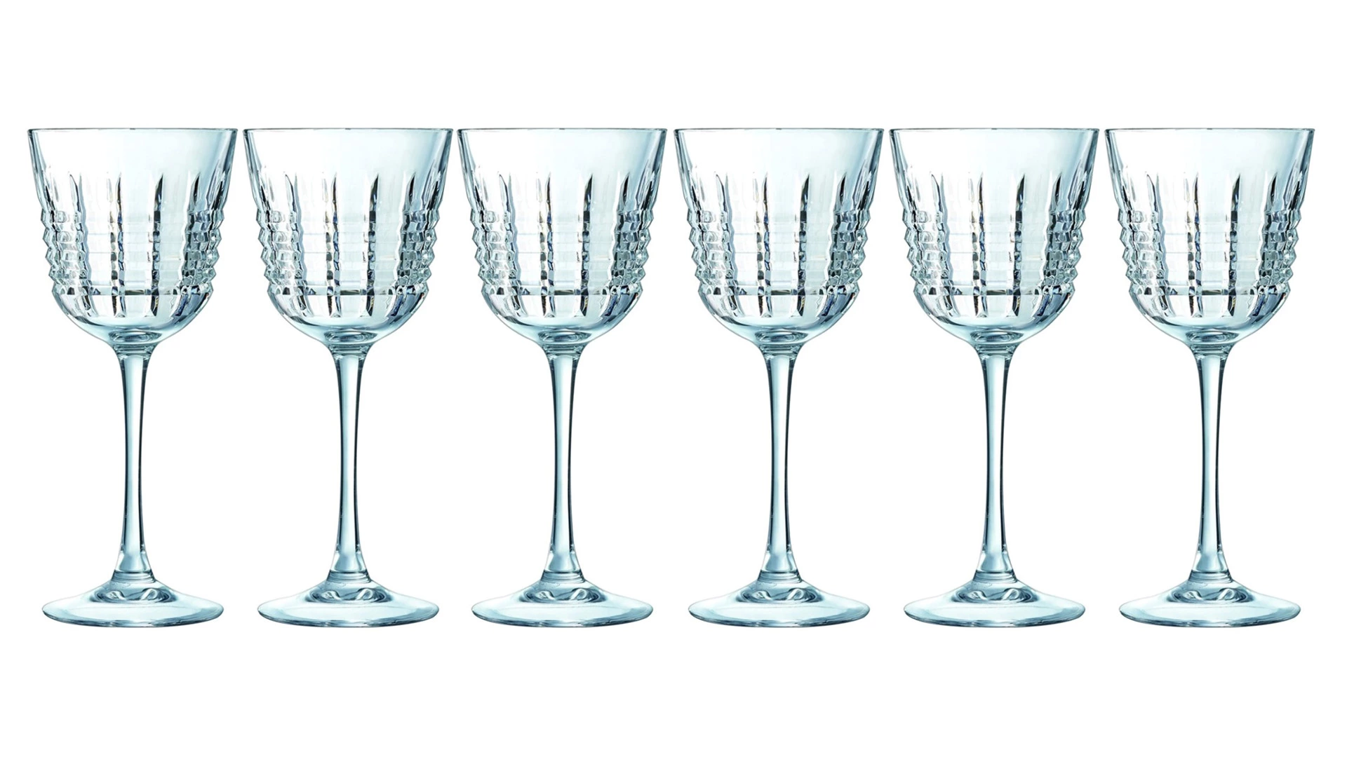 Набор бокалов для вина Cristal D'arques Rendez-Vous 250 мл, 6 шт, стекло