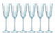 Набор бокалов для шампанского Cristal D'arques Rendez-Vous 170 мл, 6 шт, стекло хрустальное