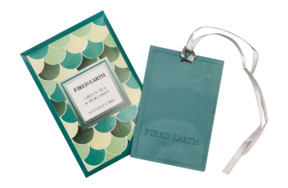 Карточка-саше Wax Lyrical Зеленый чай и бергамот 12х8см, пластик