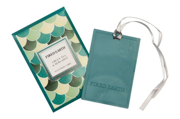 Карточка-саше Wax Lyrical Зеленый чай и бергамот 12х8см, пластик