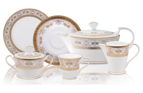 Сервиз чайный Noritake Дворец Джорджиан на 6 персон 21 предмет, фарфор