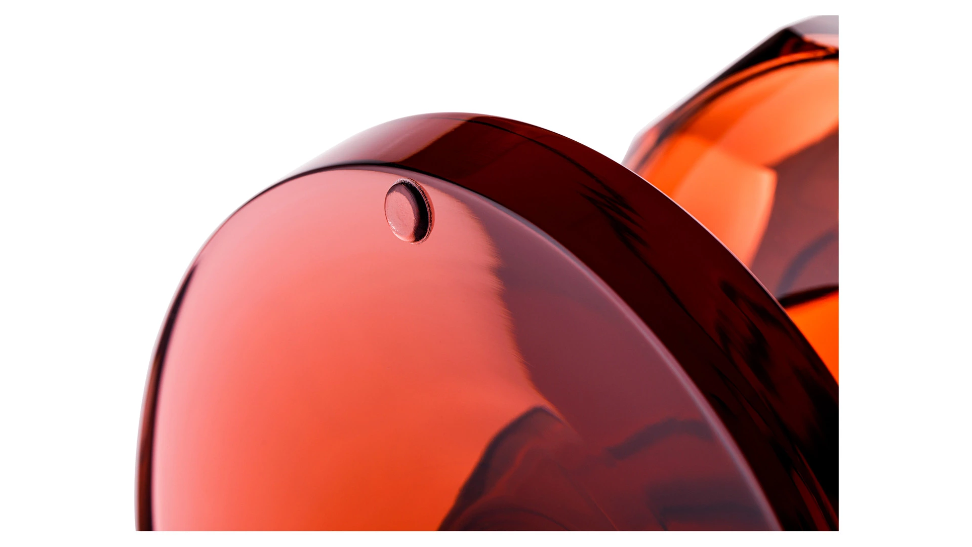 Ваза Moser Глория Цветы 35 см, розалин, п/к