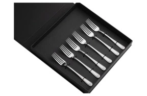 Набор десертных вилок Belo Inox DUO, 6 шт, сталь нержавеющая, п/к