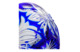 Ваза для конфет ГХЗ Серенада 13,9 см, хрусталь, синяя