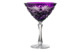 Набор бокалов для мартини ГХЗ Фараон 200 мл, 2 шт, хрусталь, фиолетовый