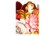 Подстаканник с хрустальным стаканом Жостовская фабрика декоративной росписи 15см, латунь