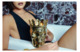 Свеча ароматическая Thompson Ferrier Череп Золотой Бонапарт Монте-Кристо 770 г, воск