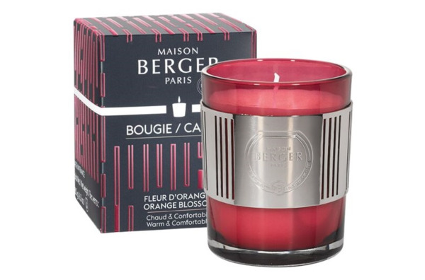 Свеча ароматическая Maison Berger Paris Амфора Цветок апельсина 180 г, воск