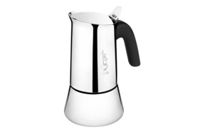 Кофеварка гейзерная на 4 чашки Bialetti Venus New 170 мл, серебристая