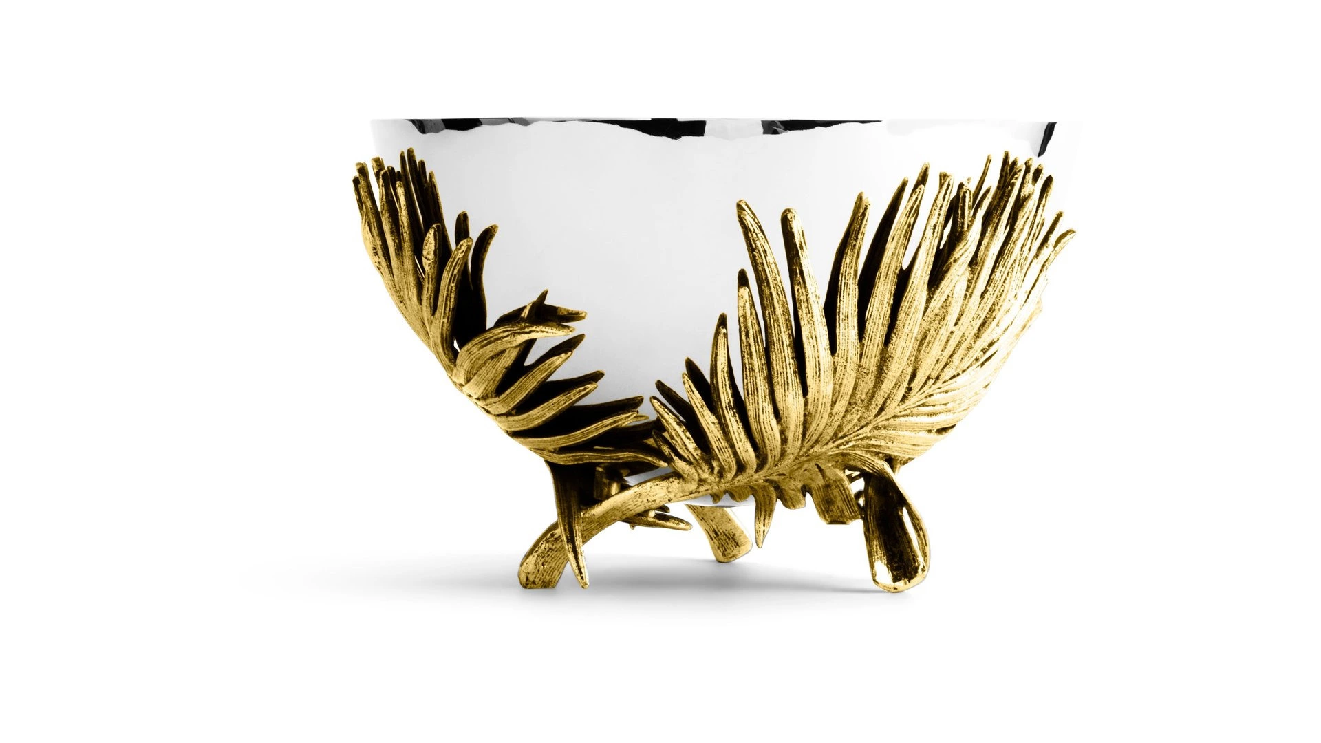 Чаша Michael Aram Пальмовая ветвь 20,5 см, сталь нержавеющая