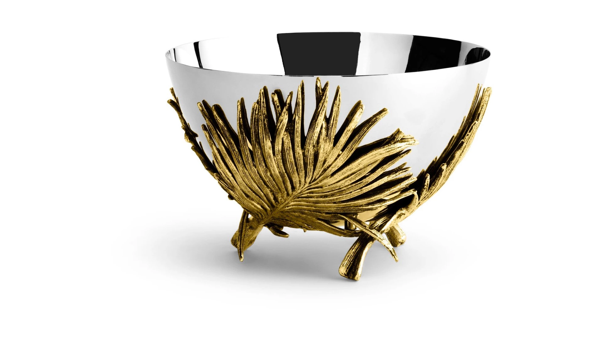 Чаша Michael Aram Пальмовая ветвь 20,5 см, сталь нержавеющая