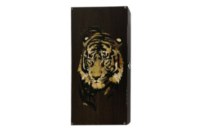 Игра настольная нарды Amber&Wood Тигр 60х30 см, дуб мореный