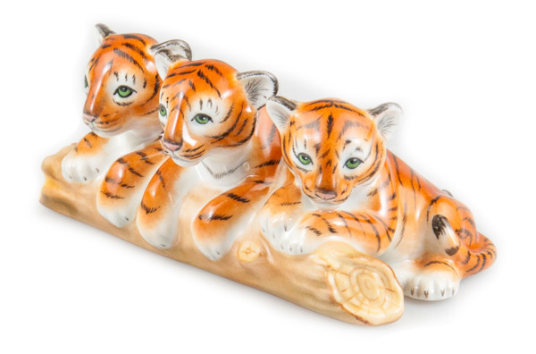 Фигурка Herend Herend Сибирские Тигрята 5,5 см, фарфор