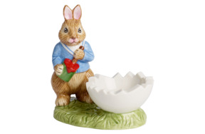 Подставка для яйца Villeroy&Boch Bunny Family Пасхальный кролик Макс 8см, фарфор