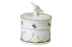 Шкатулка круглая Villeroy&Boch Colourful Spring 14см, фарфор