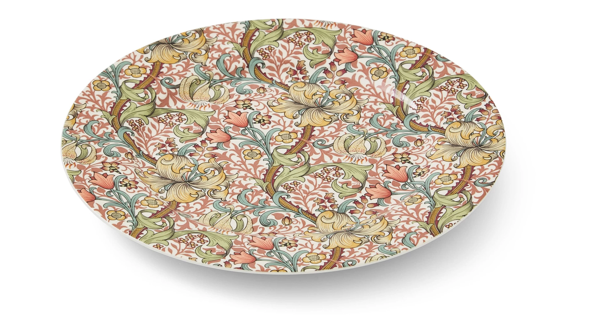 Набор тарелок десертных Spode Моррис и Ко 20 см, 4 шт, фарфор, п/к