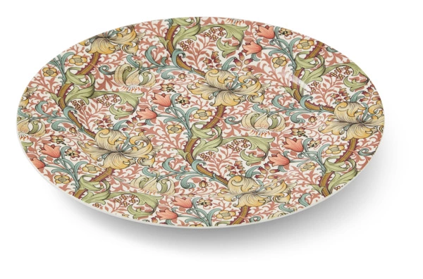 Набор тарелок десертных Spode Моррис и Ко 20 см, 4 шт, фарфор, п/к