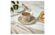 Чашка чайная с блюдцем Spode Моррис и Ко Золотая лилия 280 мл, фарфор, п/к