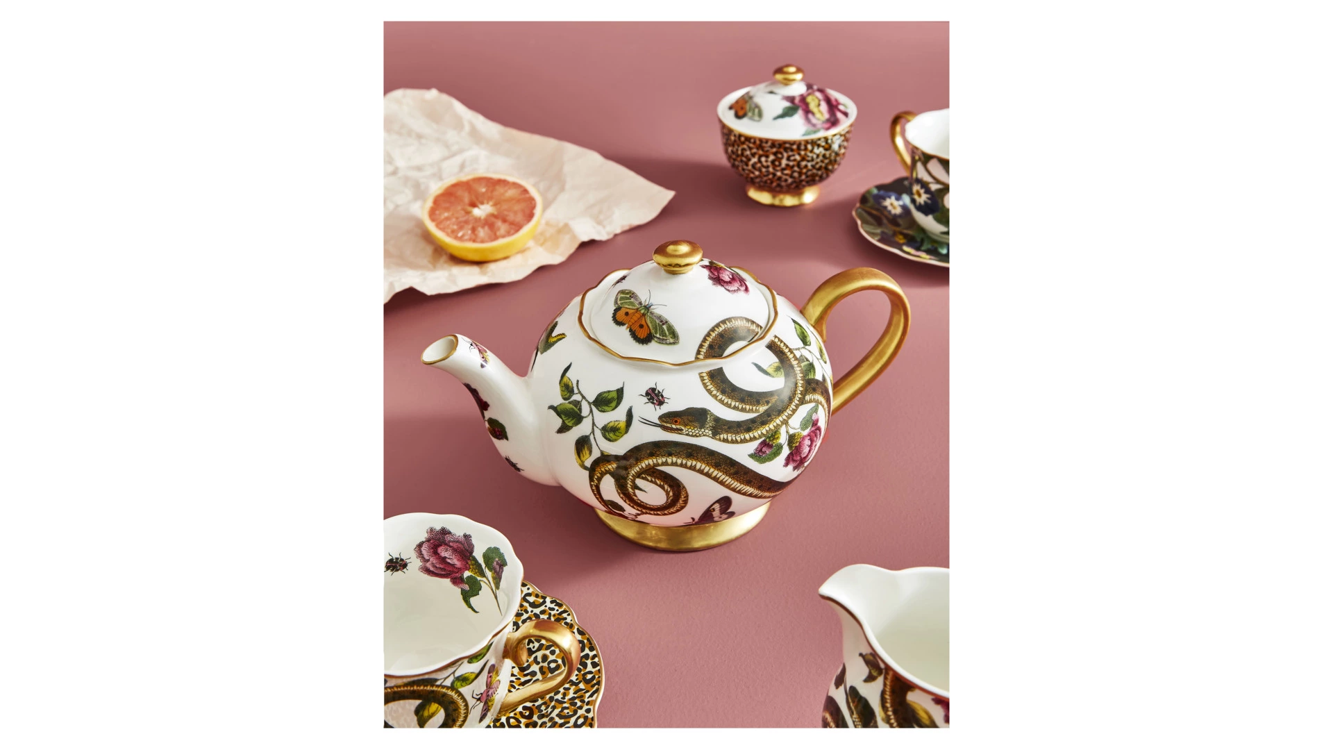 Чайник Spode Диковинные создания 1,1л, фарфор, п/к