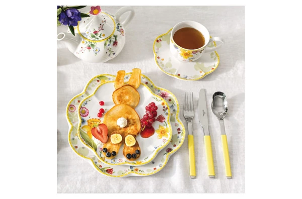 Чашка кофейная с блюдцем Villeroy&Boch Spring Awakening 260 мл, фарфор твердый