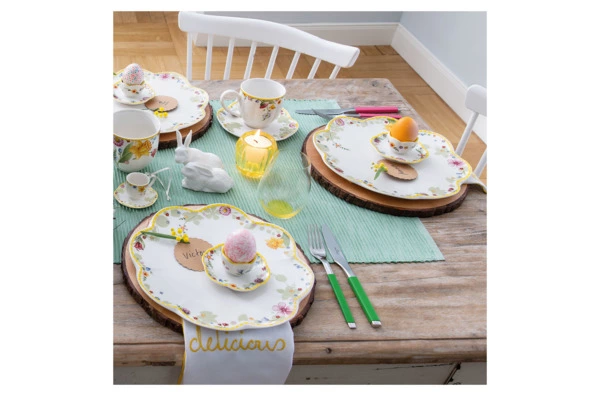 Чашка кофейная с блюдцем Villeroy&Boch Spring Awakening 260 мл, фарфор твердый